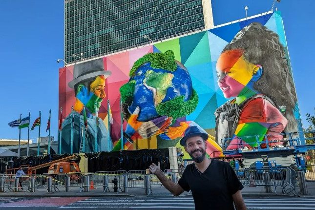 Pollution – By Kobra in São Paulo Brasil