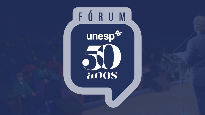 Imagem da última publicação na série Fórum Unesp 50 anos